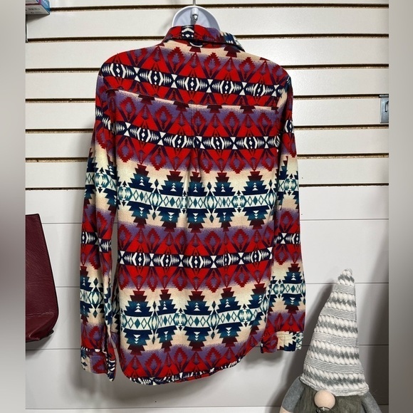 BDG button down flannel shirt size medium - Picture 4 of 8